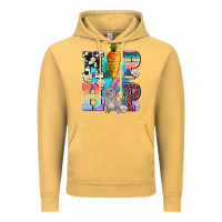 Vintage Mustard hip hop easter rabbit Vintage Hoodie - AdoDesignShop