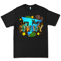 Black hey there cowboy Premium Tee - Zillion Design Studio