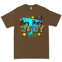 Cacao hey there cowboy Premium Tee - Zillion Design Studio