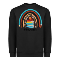 Black #teacherlife Heavyweight Sweatshirt - JahusDesignShop