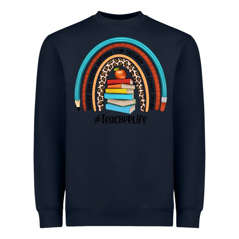 #teacherlife Heavyweight Sweatshirt by JahusDesignShop | Teevron