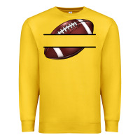 Lemon football name frame Premium Sweatshirt - BarkalooDesign