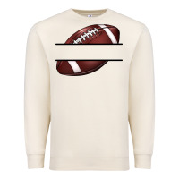 Sandshell football name frame Premium Sweatshirt - BarkalooDesign