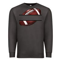 Smoke football name frame Premium Sweatshirt - BarkalooDesign