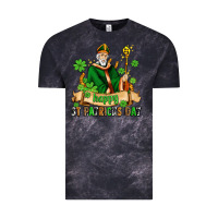 Cloud Black happy st patricks day with st patricks Vintage Tee - AdoDesignShop