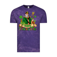 Cloud Purple happy st patricks day with st patricks Vintage Tee - AdoDesignShop
