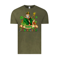 Vintage Olive happy st patricks day with st patricks Vintage Tee - AdoDesignShop