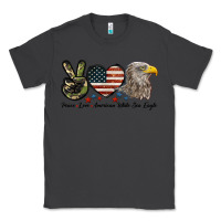 Smoke Peace Love American White Sea Eagle Classic Tee - LillyAllenDesigns