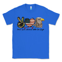 True Royal Peace Love American White Sea Eagle Classic Tee - LillyAllenDesigns