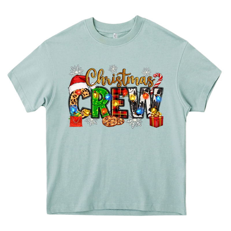 Christmas Crew Heavy Core Tee by Zillion Design Studio | Teevron