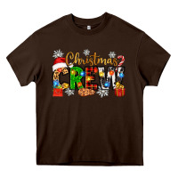 Chocolate Brown christmas crew Heavy Core Tee - Zillion Design Studio
