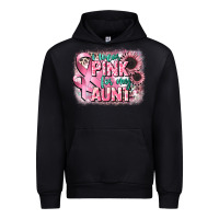 Black i wear pink for my aunt Urban Hoodie - CowGirlArtShop