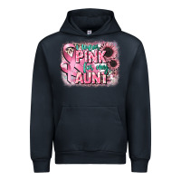 Navy i wear pink for my aunt Urban Hoodie - CowGirlArtShop