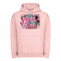 Pigment Salmon i wear pink for my aunt Urban Hoodie - CowGirlArtShop