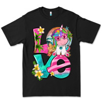 Black love summer unicorn Premium Tee - texasbilliewilder