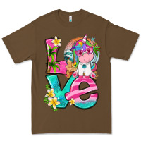 Cacao love summer unicorn Premium Tee - texasbilliewilder