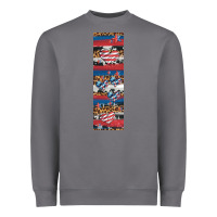 Storm usa flag and western patterns  penwraps 1 Heavyweight Sweatshirt - Artiststas