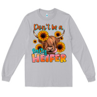 Moon Dust dont be a salty heifer Long Sleeve Tee - JahusDesignShop