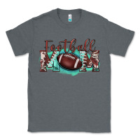 Charcoal Heather football mom Classic Tee - BarkalooDesign