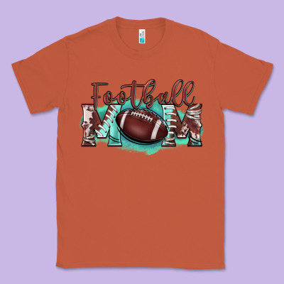 Football Mom Classic Tee Designed By Barkaloodesign