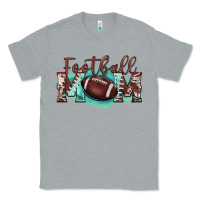 Heather Grey football mom Classic Tee - BarkalooDesign