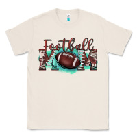 Natural football mom Classic Tee - BarkalooDesign