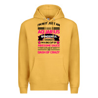Mustard Aquarius Woman Premium Hoodie - Bettercallsaul
