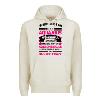 Oatmeal Heather Aquarius Woman Premium Hoodie - Bettercallsaul