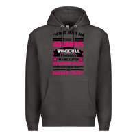 Smoke Aquarius Woman Premium Hoodie - Bettercallsaul