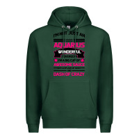Sports Green Aquarius Woman Premium Hoodie - Bettercallsaul