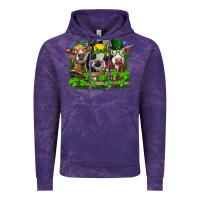 Cloud Purple St patrick's day heifers Vintage Hoodie - RanaPortraitStore