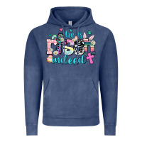 Vintage Denim he is risen indeed Vintage Hoodie - AdoDesignShop