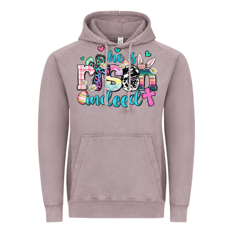 He Is Risen Indeed Vintage Hoodie by AdoDesignShop | Teevron