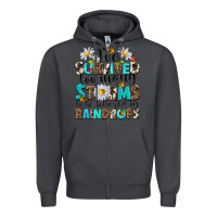 Smoke ive survived too many storms to be bothered by rai Zipper Hoodie - NancyCooperArtShop