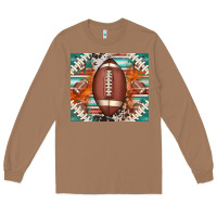 Toasted Coconut american football serape glittertumbler Long Sleeve Tee - Jasminsmagicworld