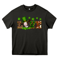 Asphalt st patricks love heifer Heavy Core Tee - Artiststas