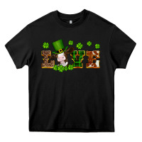 Black st patricks love heifer Heavy Core Tee - Artiststas