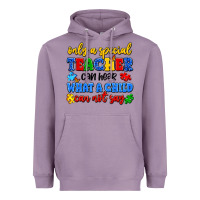 Lavender only a special teacher can hear what a child can n Heavyweight Hoodie - Artiststas