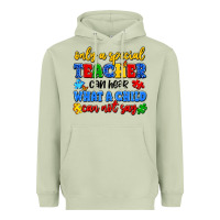 Matcha only a special teacher can hear what a child can n Heavyweight Hoodie - Artiststas