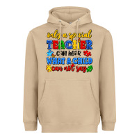 Mushroom only a special teacher can hear what a child can n Heavyweight Hoodie - Artiststas