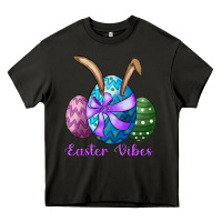 Asphalt easter bunny ear eggs easter vibes Heavy Core Tee - RanaPortraitStore