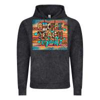 Vintage Black coffee teach repeat Vintage Hoodie - JahusDesignShop