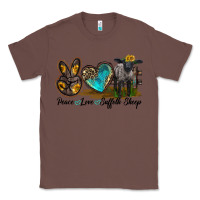 Chestnut Peace Love Suffolk Sheep Classic Tee - LillyAllenDesigns