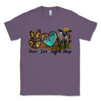 Lavender Peace Love Suffolk Sheep Classic Tee - LillyAllenDesigns