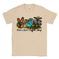 Mushroom Peace Love Suffolk Sheep Classic Tee - LillyAllenDesigns