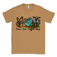 Toasted Coconut Peace Love Suffolk Sheep Classic Tee - LillyAllenDesigns