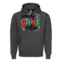 Smoke candy cane cutie Zipper Hoodie - MaliasSmallBusiness
