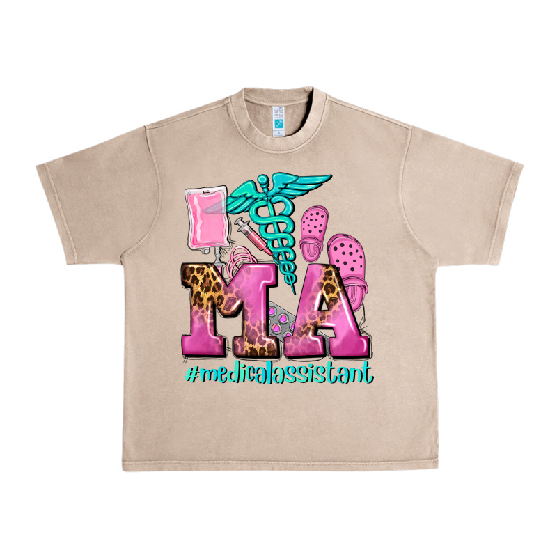 M A Medical Assistant Urban Heavy Tee by AdoDesignShop | Teevron