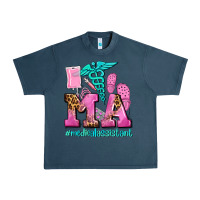 Midnight Navy m a medical assistant Urban Heavy Tee - AdoDesignShop