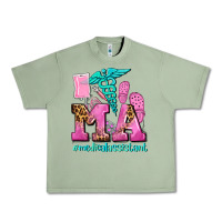 Oil Green m a medical assistant Urban Heavy Tee - AdoDesignShop